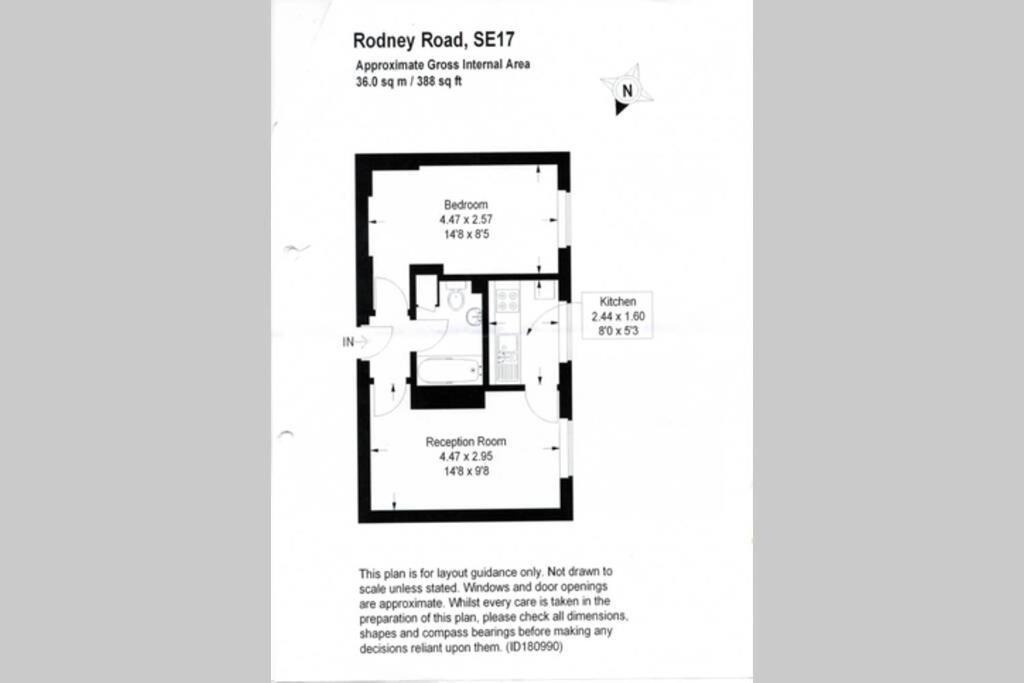 Central 1 Bedroom Apartment *Zone 1* Elephant And Castle Londen Buitenkant foto